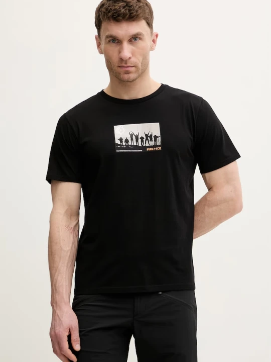 Zdjęcie produktu BOGNER Fire+Ice t-shirt męski bawełniany MICK3 Bogner Fire + Ice czarny