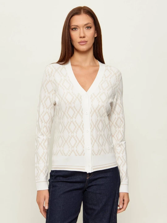 Zdjęcie produktu Bogner Kardigan AMBER | Regular Fit ecru