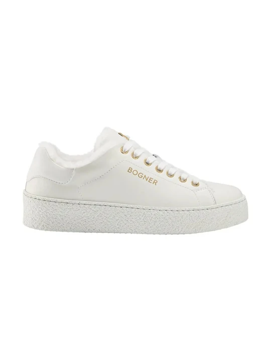 Zdjęcie produktu BOGNER LUCERNE sneakersy damskie skórzane beżowy