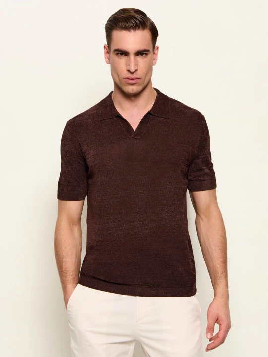 Zdjęcie produktu Bogner Polo FINN | Regular Fit brązowy