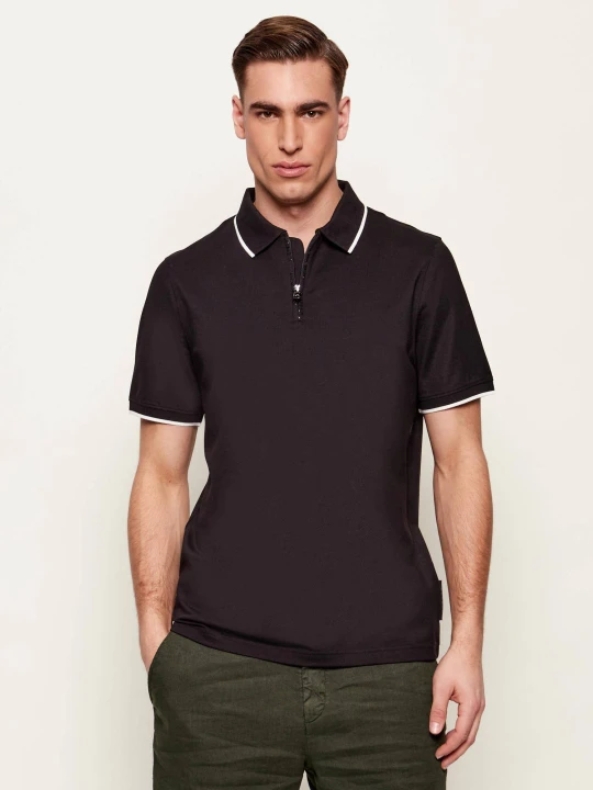 Zdjęcie produktu Bogner Polo TIMO-10 | Regular Fit czarny