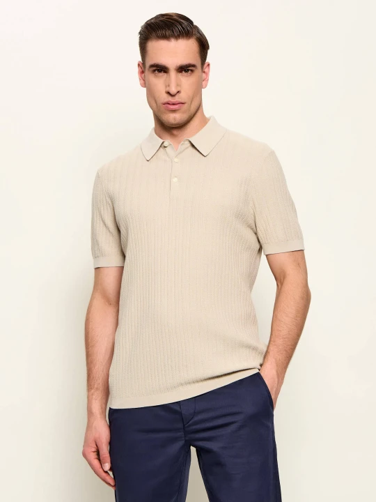 Zdjęcie produktu Bogner Polo TOBIAS | Regular Fit beżowy