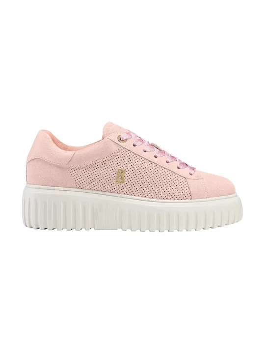 Zdjęcie produktu BOGNER SINGAPORE sneakersy damskie zamszowe różowy