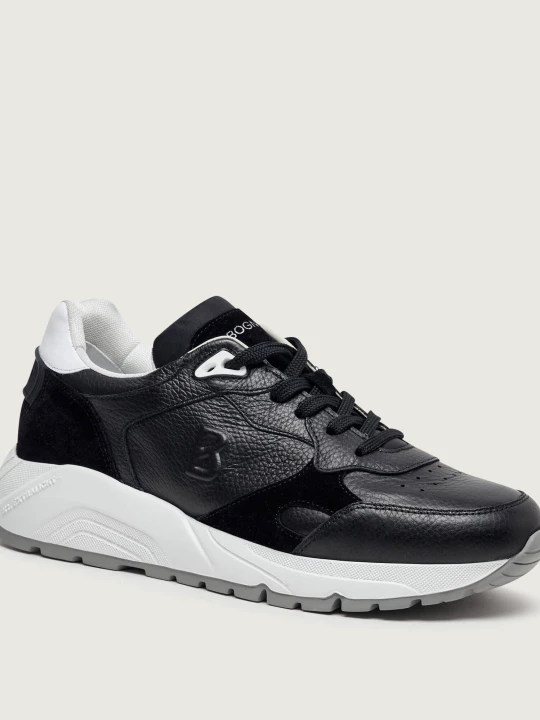 Zdjęcie produktu Bogner Skórzane sneakersy BALTIMORE 1 | zamsz czarny