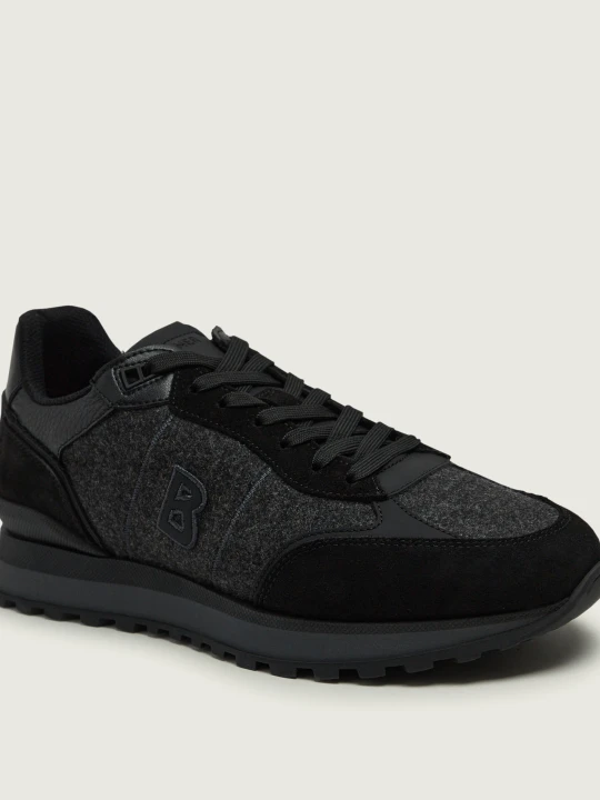 Zdjęcie produktu Bogner Sneakersy Newport 17 | zamsz | z dodatkiem wełny czarny