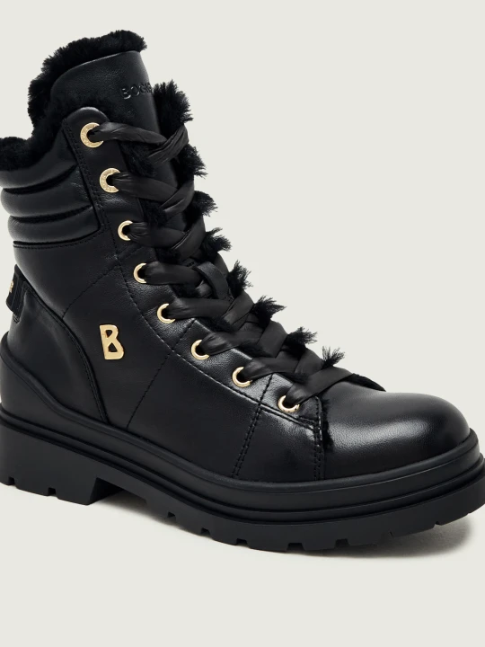 Zdjęcie produktu Bogner Śniegowce St .Moritz S 14 B | shearling | skóra czarny