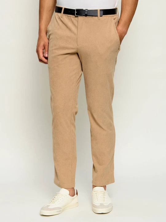 Zdjęcie produktu Bogner Spodnie chino Barny | Regular Fit | sztruks beżowy