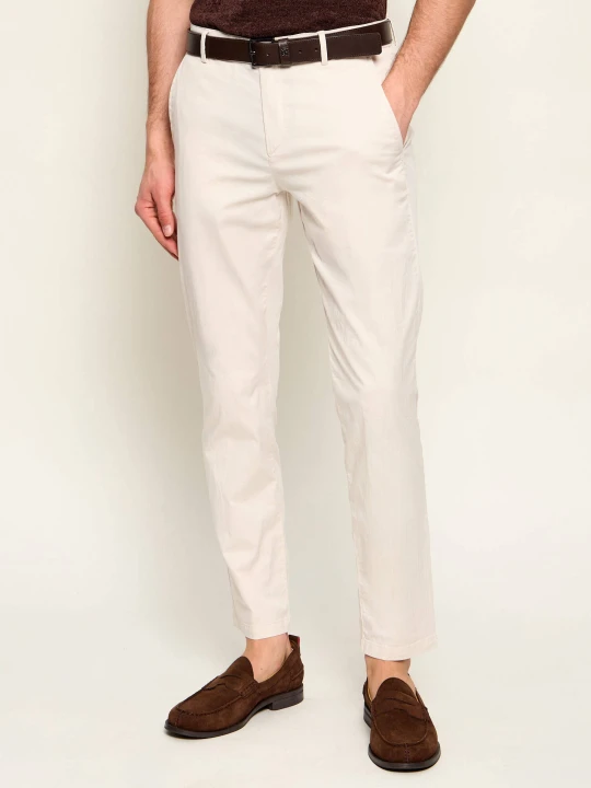 Zdjęcie produktu Bogner Spodnie chino RILEY-27 | Regular Fit ecru
