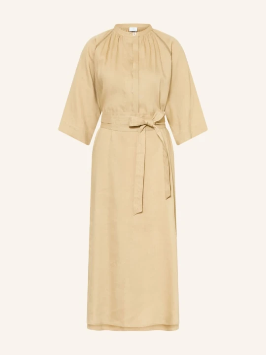 Zdjęcie produktu Bogner Sukienka Catelyn Z Lnem I Rękawami 3 / 4 beige JASNOBRĄZOWY