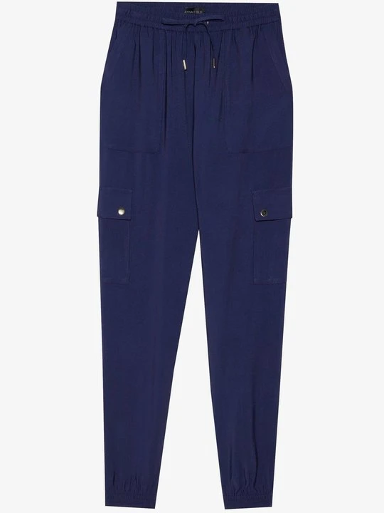 Zdjęcie produktu Bojówki Anna Field By Zalando granatowy