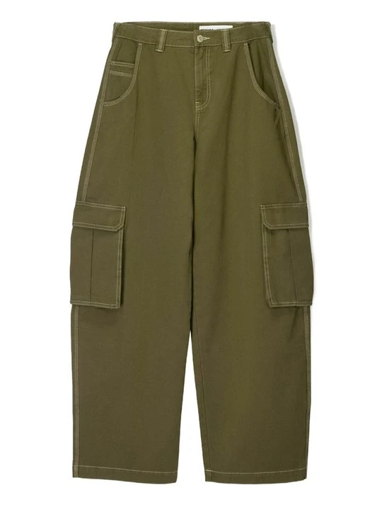Zdjęcie produktu Bojówki Bershka khaki