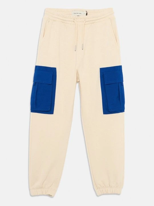 Zdjęcie produktu Bojówki Calvin Klein Jeans mleczny