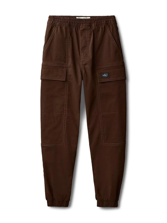 Zdjęcie produktu Bojówki Calvin Klein Jeans ciemnobrązowy