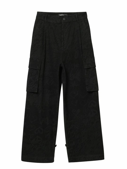 Zdjęcie produktu Bojówki Desigual czarny