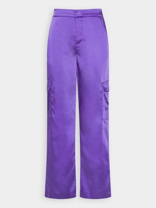 Zdjęcie produktu Bojówki Gina Tricot liliowy