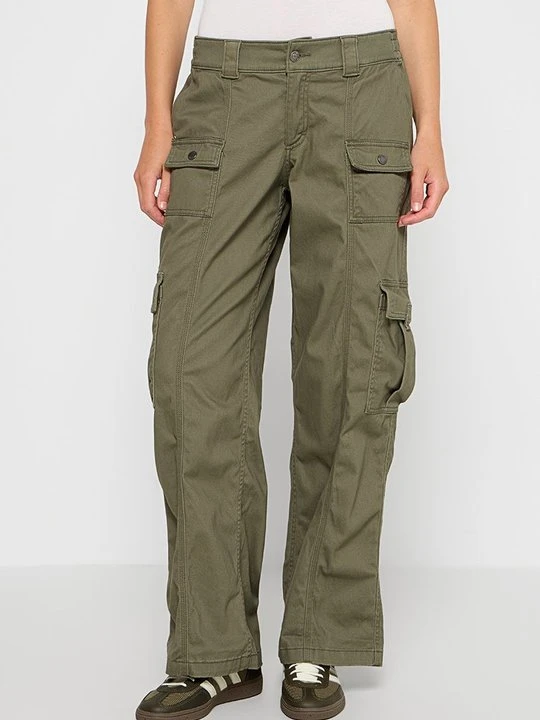 Zdjęcie produktu Bojówki Hollister Co. oliwkowy