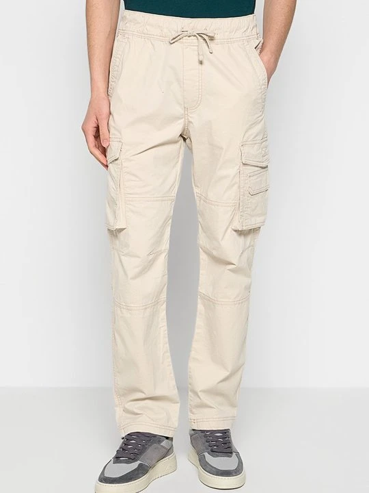 Zdjęcie produktu Bojówki Hollister Co. mleczny