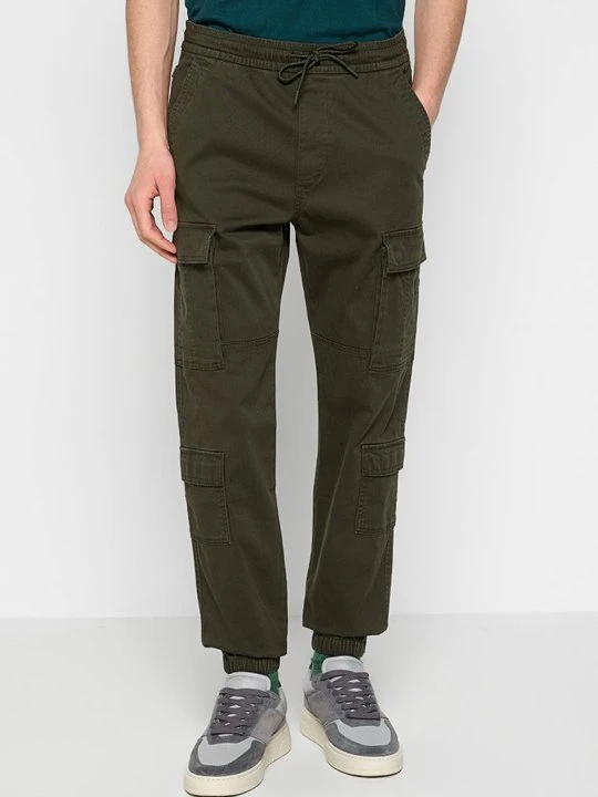 Zdjęcie produktu Bojówki Hollister Co. oliwkowy
