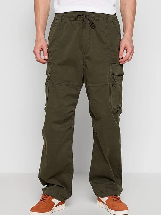 Zdjęcie produktu Bojówki Hollister Co. oliwkowy