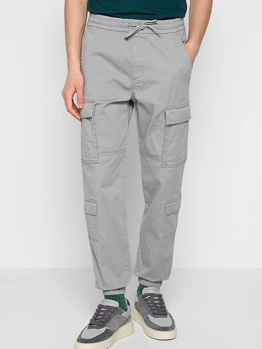 Zdjęcie produktu Bojówki Hollister Co. jasnoszary