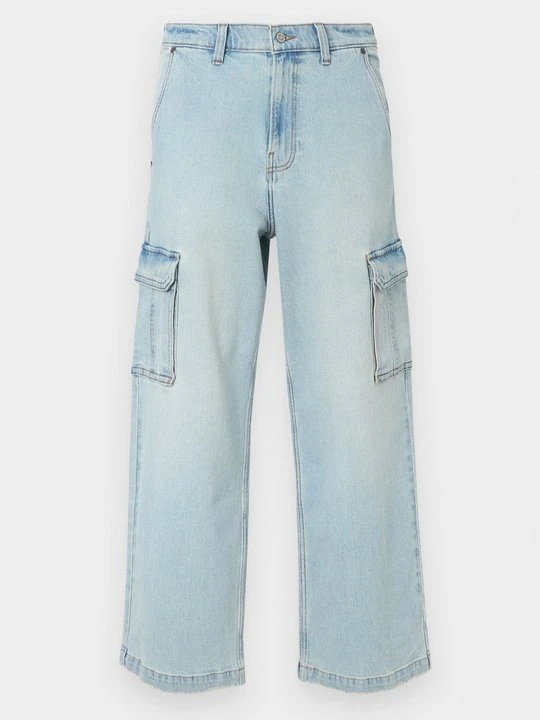 Zdjęcie produktu Bojówki Hollister Co. jasnoniebieski denim