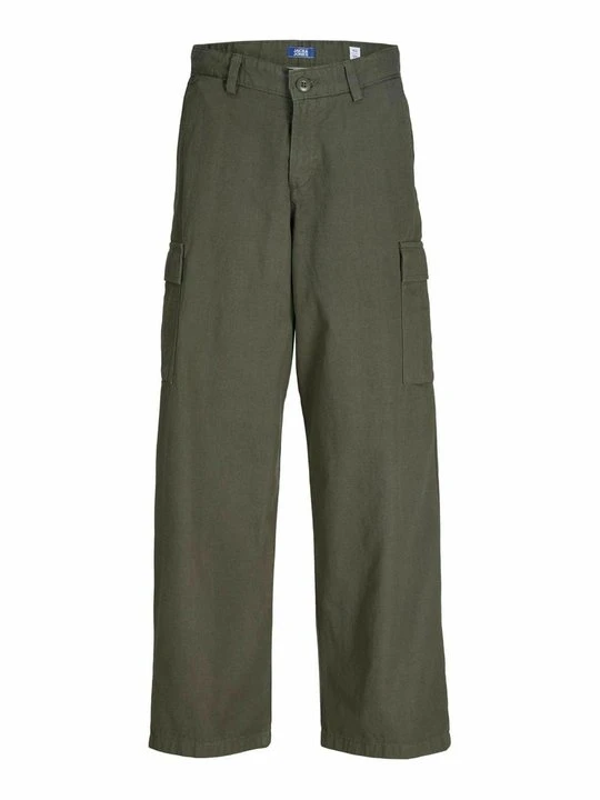 Zdjęcie produktu Bojówki Jack & Jones Kids ciemnozielony