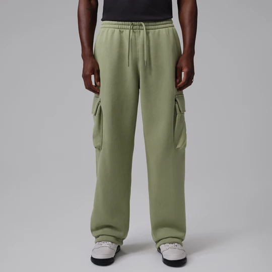 Zdjęcie produktu Bojówki męskie z dzianiny o kroju oversize Jordan Brooklyn - Zieleń