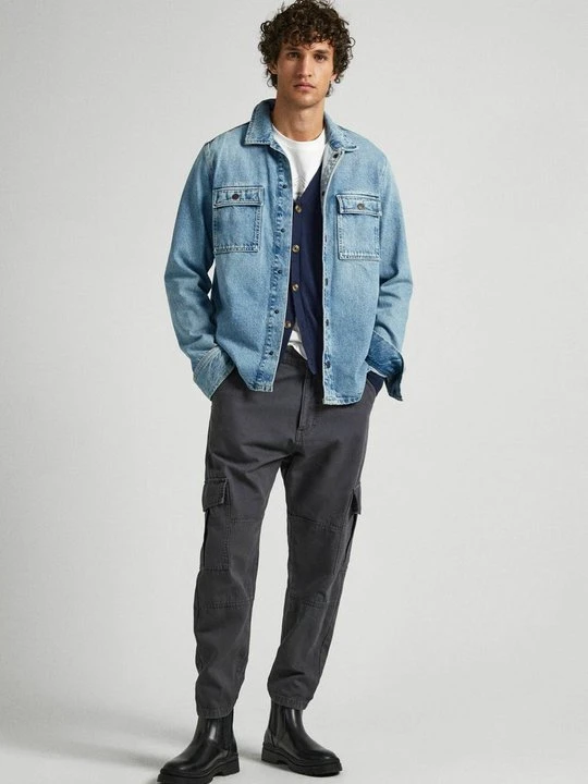 Zdjęcie produktu Bojówki Pepe Jeans ciemnoszary
