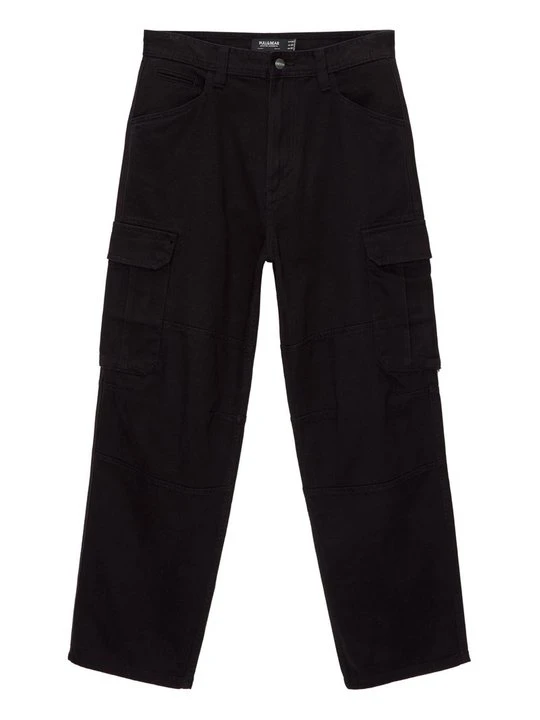 Zdjęcie produktu Bojówki PULL&BEAR czarny