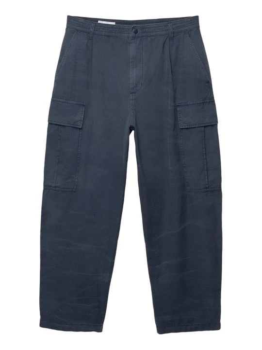 Zdjęcie produktu Bojówki PULL&BEAR niebieski