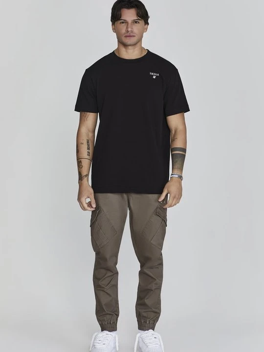 Zdjęcie produktu Bojówki SikSilk brązowy