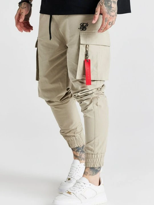 Zdjęcie produktu Bojówki SikSilk brązowy