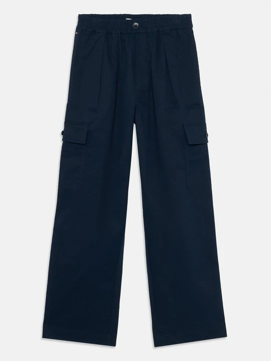 Zdjęcie produktu Bojówki Tommy Hilfiger granatowy