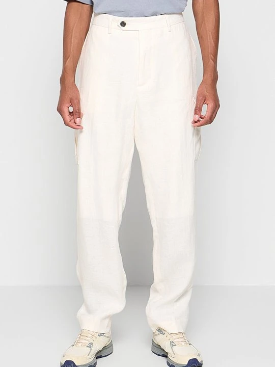 Zdjęcie produktu Bojówki Tommy Hilfiger mleczny