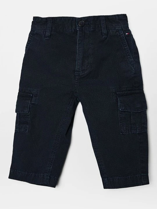Zdjęcie produktu Bojówki Tommy Hilfiger granatowy