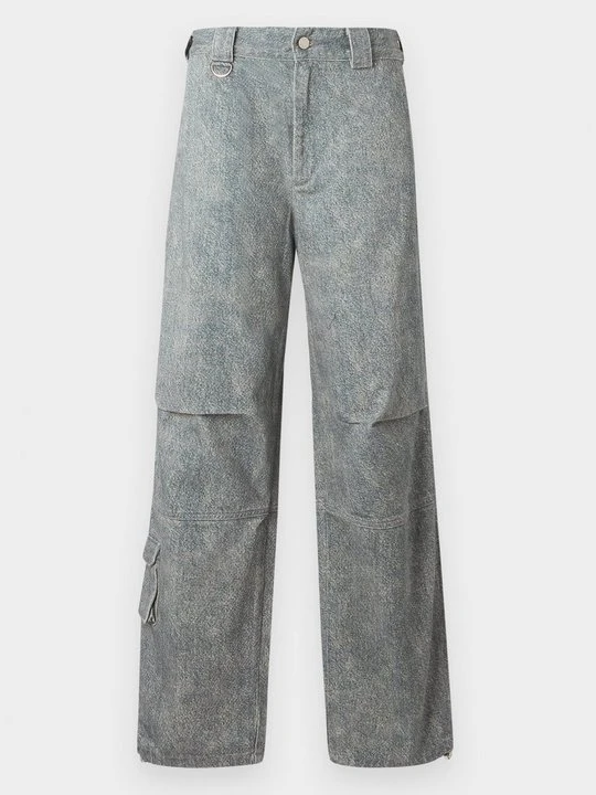 Zdjęcie produktu Bojówki Won Hundred niebieski denim