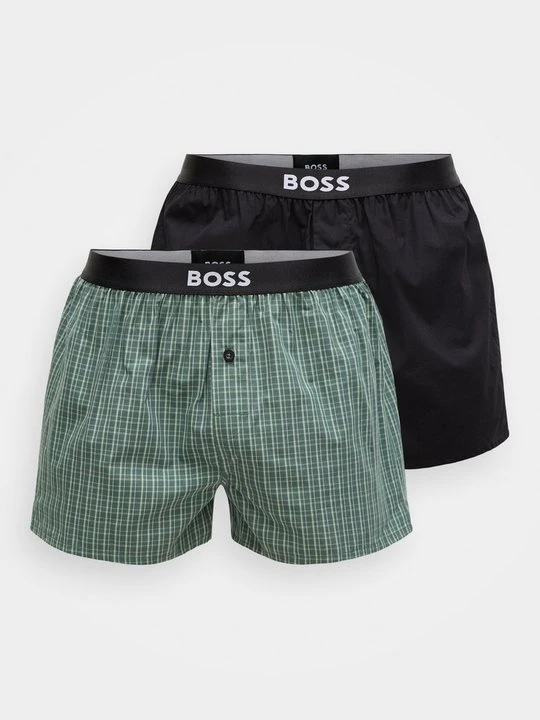 Zdjęcie produktu Bokserki Boss ciemnozielony