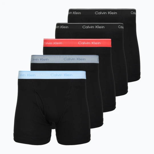Zdjęcie produktu Bokserki Calvin Klein LV00NB1429 Boxer Brief 5 par Black Bodies Black Bodies w / black / misty grey