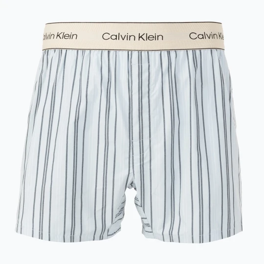Zdjęcie produktu Bokserki Calvin Klein LV00NM2945 Boxer Trad majorca stripe breezy blue