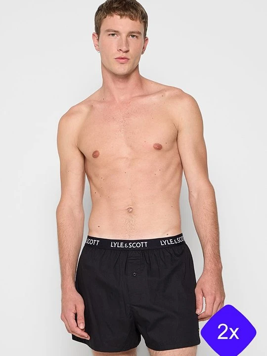 Zdjęcie produktu Bokserki Lyle & Scott czarny