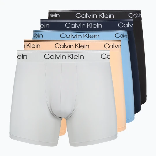 Zdjęcie produktu Bokserki męskie Calvin Klein LV00NB4413 Brief 5 par light cast/shoreline/peach bliss/bl