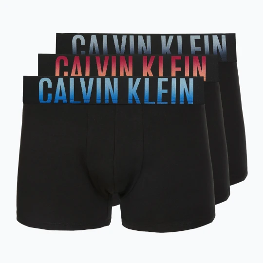 Zdjęcie produktu Bokserki męskie Calvin Klein LV00NB4626 Trunk blck bdies w pln air drk sphire / wld Czarny