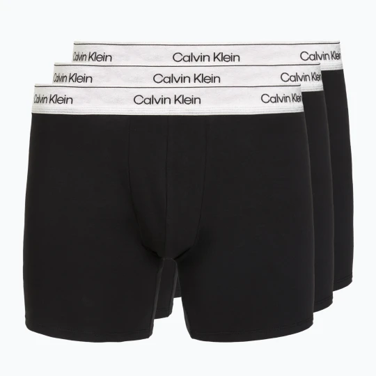 Zdjęcie produktu Bokserki męskie Calvin Klein LV00NB4731 Boxer Brief black w / silver haze wbs