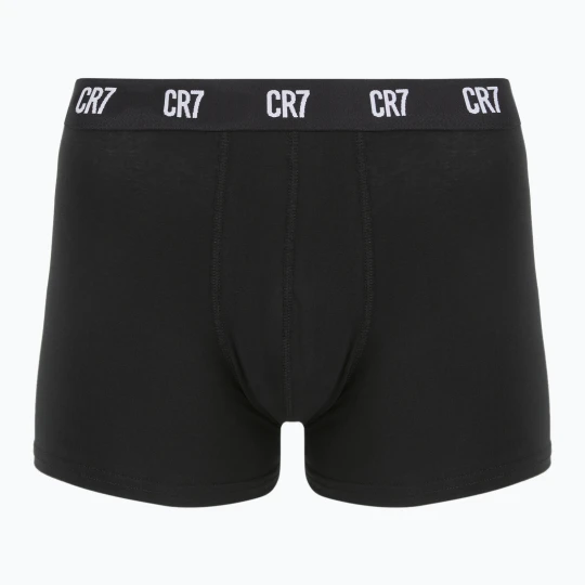 Zdjęcie produktu Bokserki męskie CR7 Basic Trunk 5 par black / white