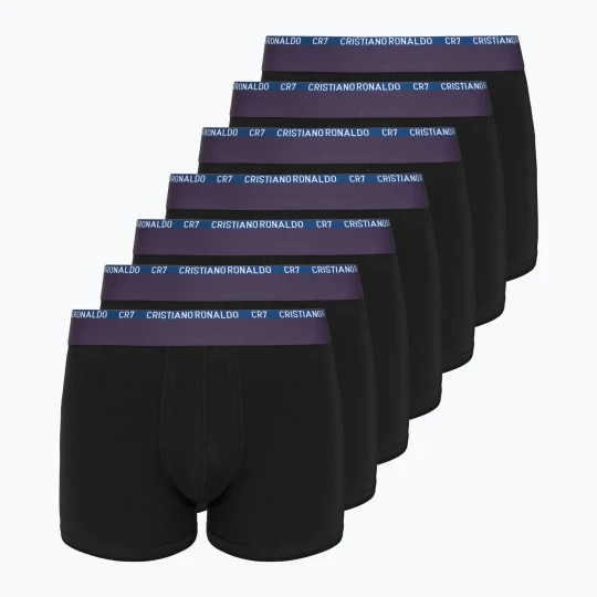 Zdjęcie produktu Bokserki męskie CR7 Basic Trunk 7 par 2813 multicolor