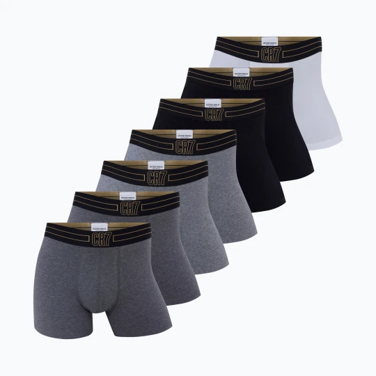 Zdjęcie produktu Bokserki męskie CR7 Basic Trunk 7 par 2815 multicolor