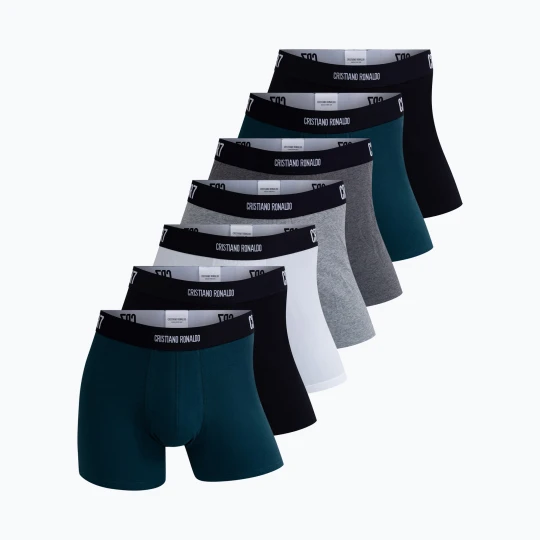Zdjęcie produktu Bokserki męskie CR7 Basic Trunk 7 par 2821 multicolor