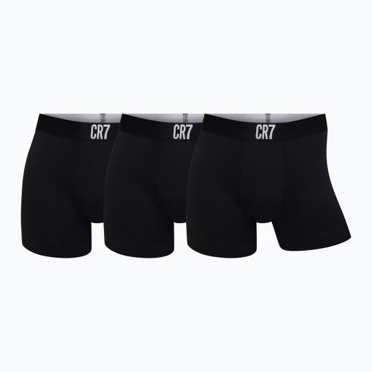Zdjęcie produktu Bokserki męskie CR7 Trunk Airmesh 3 pack black