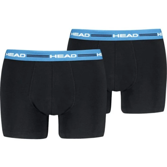 Zdjęcie produktu Bokserki męskie Elastic Boxer 2 pary Head Czarny