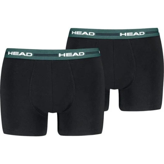 Zdjęcie produktu Bokserki męskie Elastic Boxer 2 pary Head Czarny